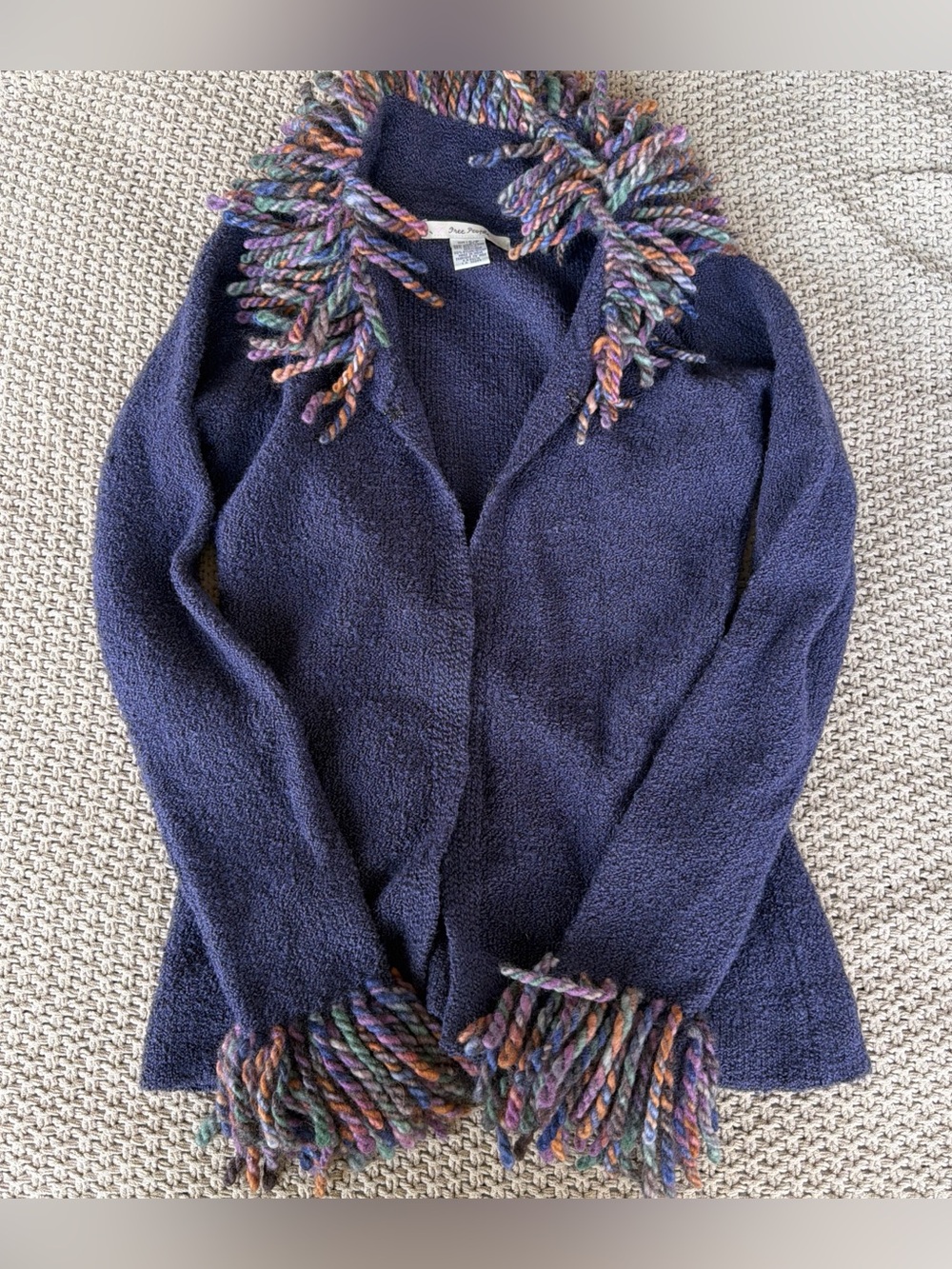 Vintage Y2K Free People Wool Cardigan